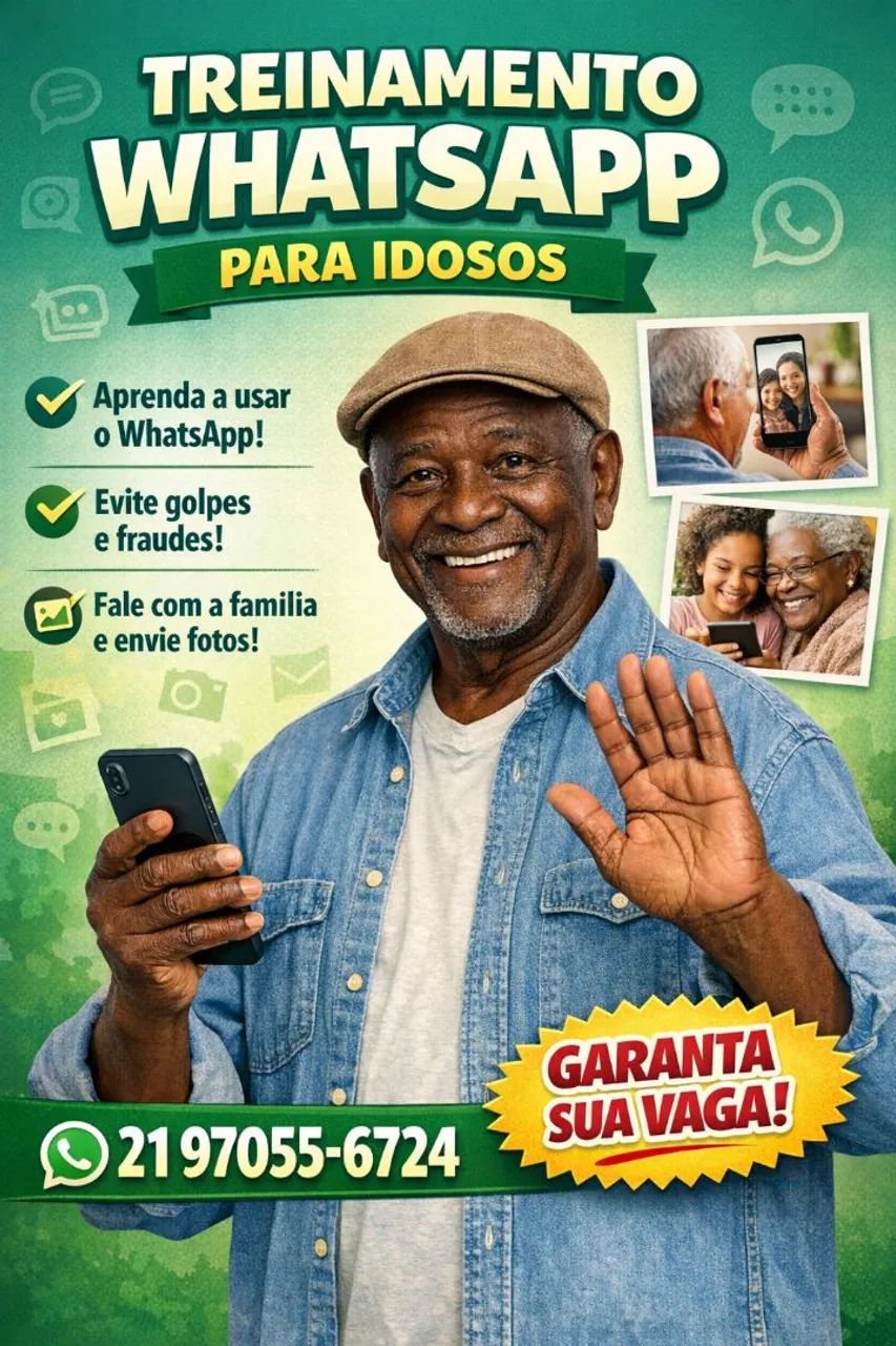 Treinamento WhatsApp para Idosos 