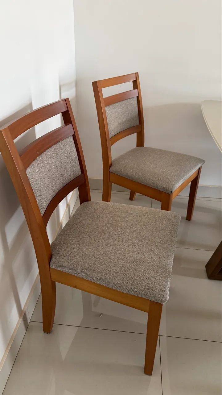Mesa de tampo de vidro 1,60m - Foto 2