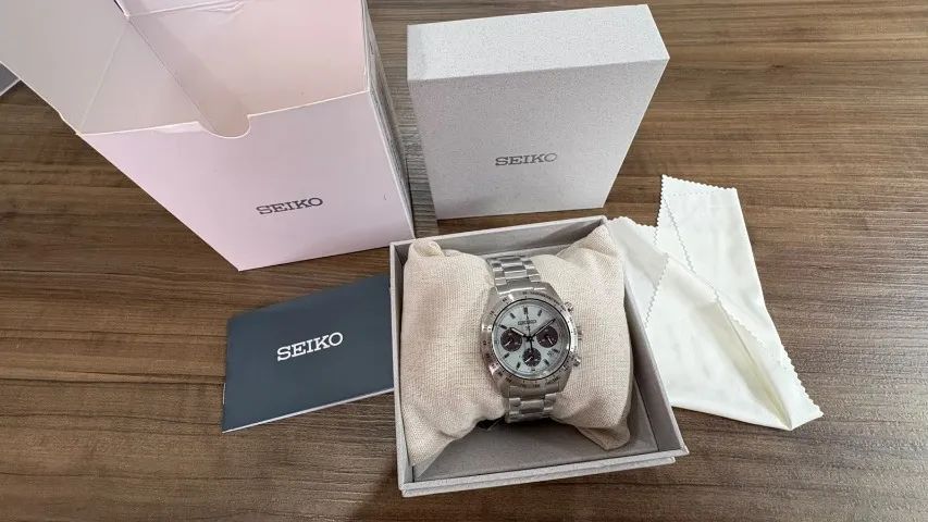 Relógio Seiko Prospex Speedtimer Solar SSC911P1 - Foto 3