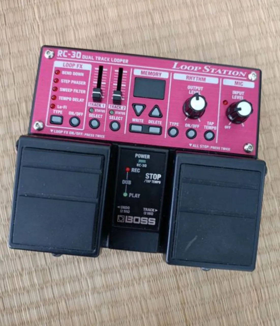 pedal loop station boss rc30