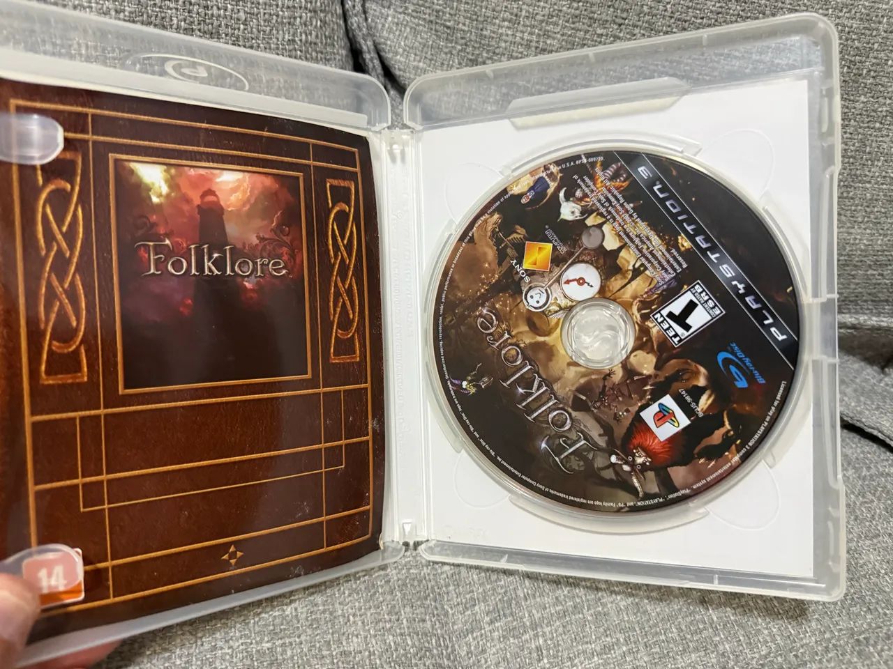 Folklore PS3 Original Disco Americano - Capa nacional - PlayStation 3 - Foto 3