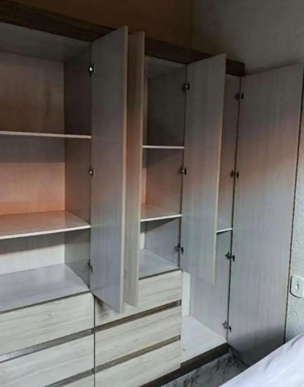 Guarda roupa de casal Semi novo - Foto 2