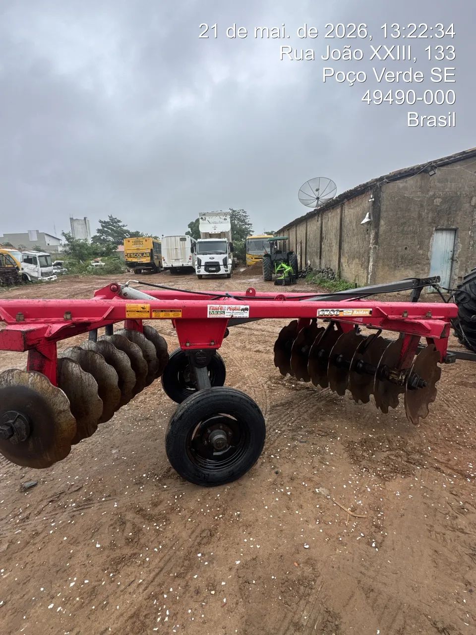 GRADE ARADORA 14 DISCOS 230MM 