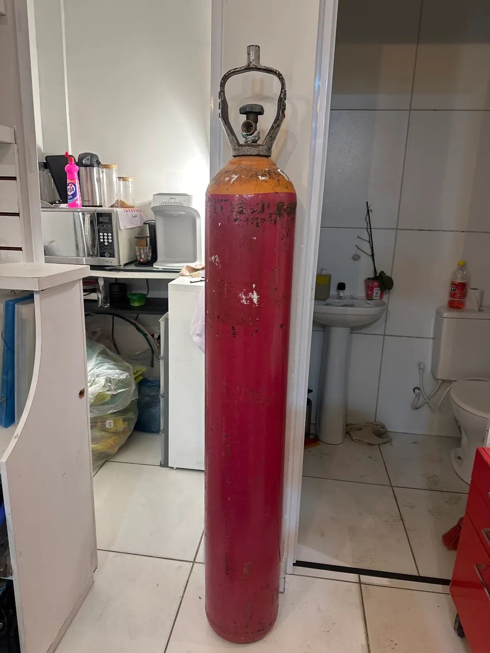 Cilindro Gás Helio seco 10M3