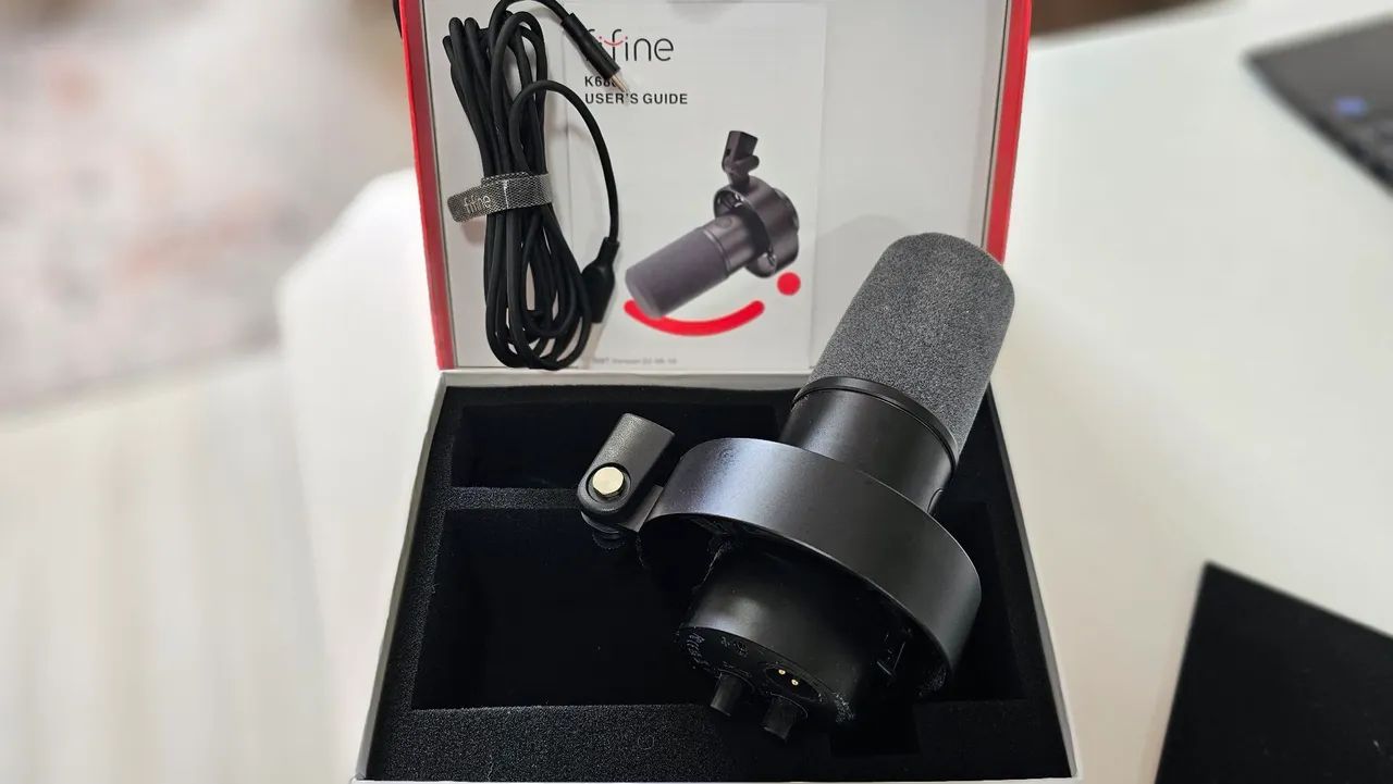 3 Microfone Fifine K688 - XLR e USB (Dupla Conexão) ? - Foto 4