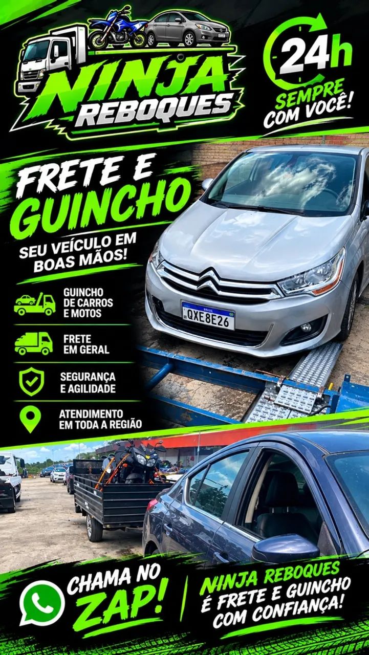 Frete  e Guincho João Pessoa - PB / PE / RN