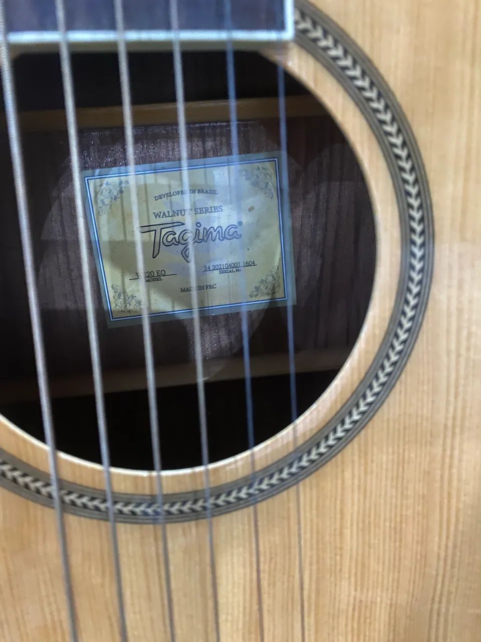Violão Tagima WS-20 EQ (Walnut Series) 
