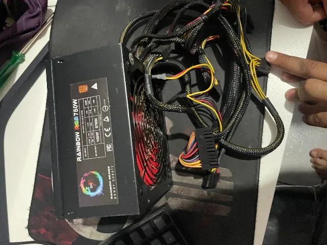 Fonte RAINBOW RGB 750w - Foto 5