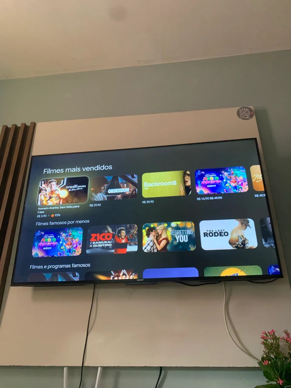 Tv Smart Semp com Google tv nova 