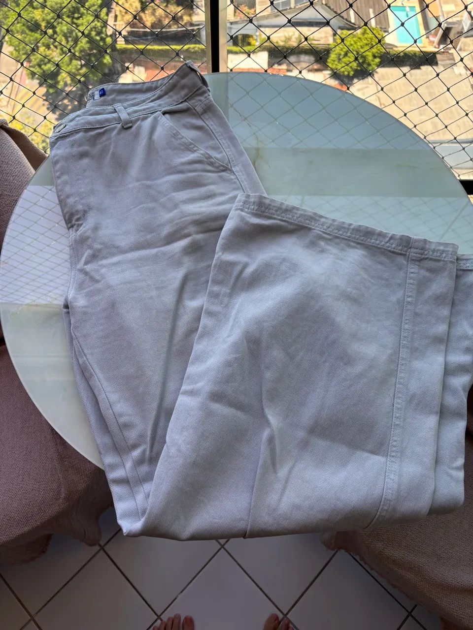 Calça cargo verde claro - Foto 2