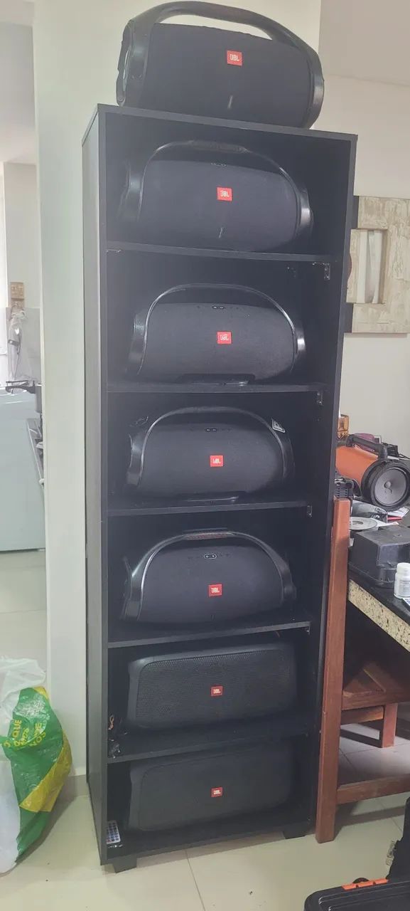 Caixas Boombox 1,2 e on the go.