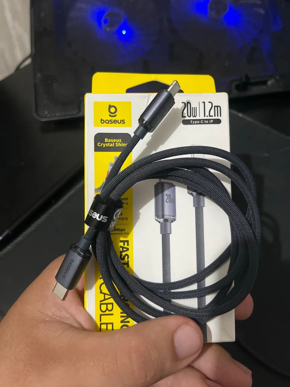 Cabo Baseus 60W original tipo c  - Foto 2