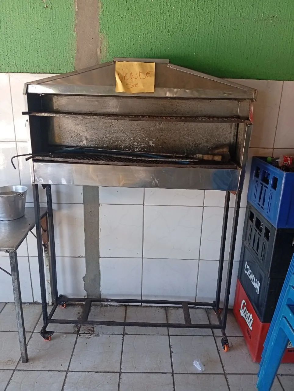 Churrasqueira para espetinho 