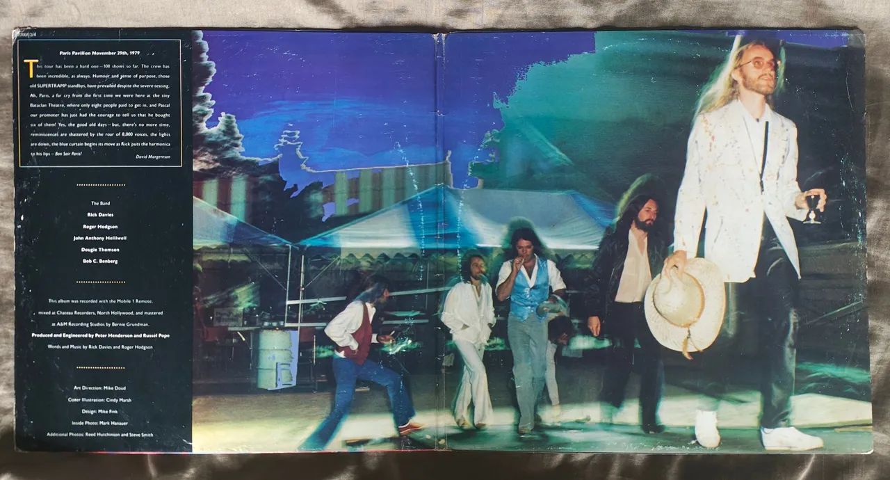 Lp Disco Vinil Supertramp Páris  - Foto 2