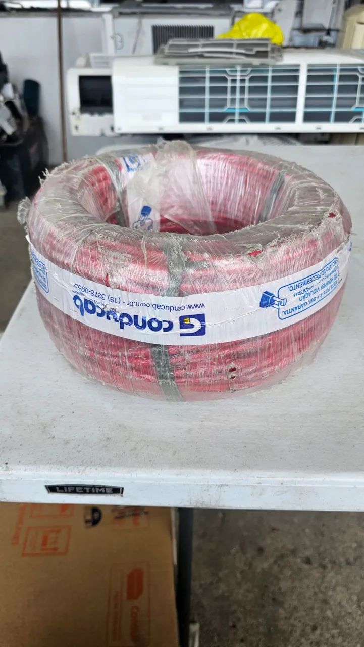 Cabo Alarme Incêndio Blindado 2x1,5mm Conducab 103m Novo - Foto 2