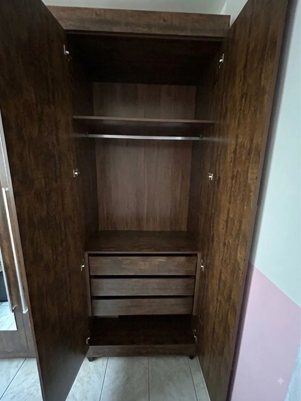 Guarda Roupa Casal 100% MDF  - Foto 4