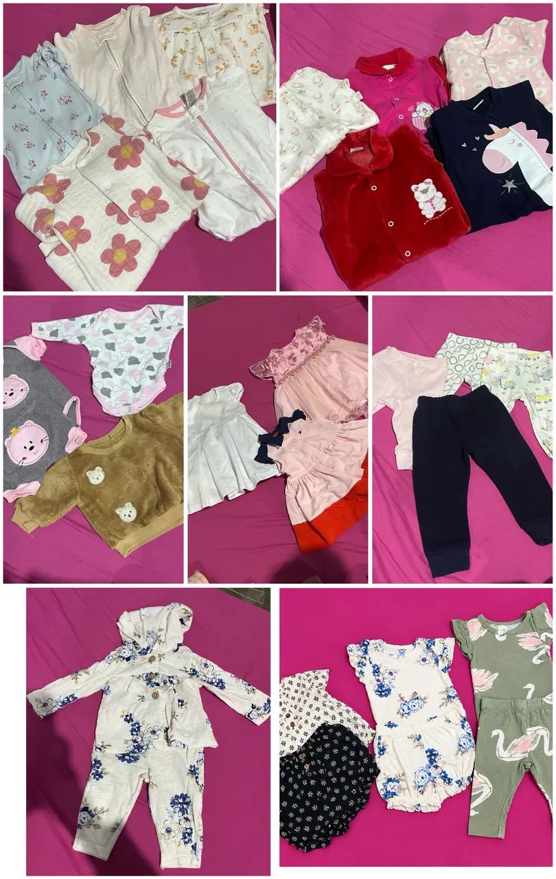 Lote roupa de menina - Foto 2