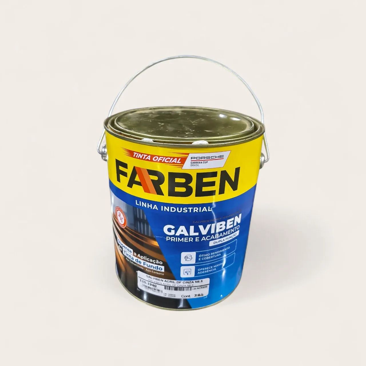 Tinta linha industrial farbem