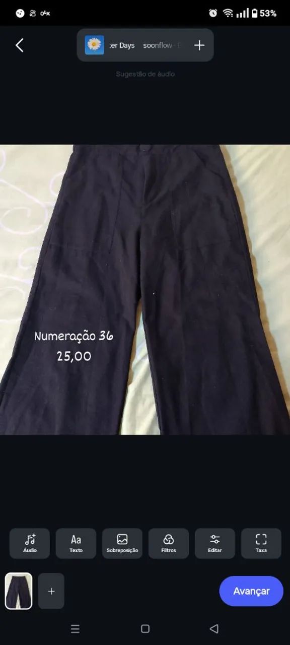 Calça feminina 