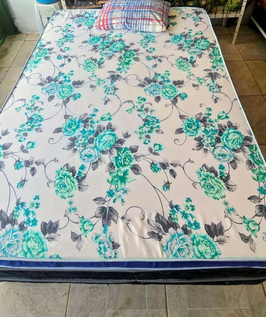 Cama Casal Box com Colchão - Foto 3