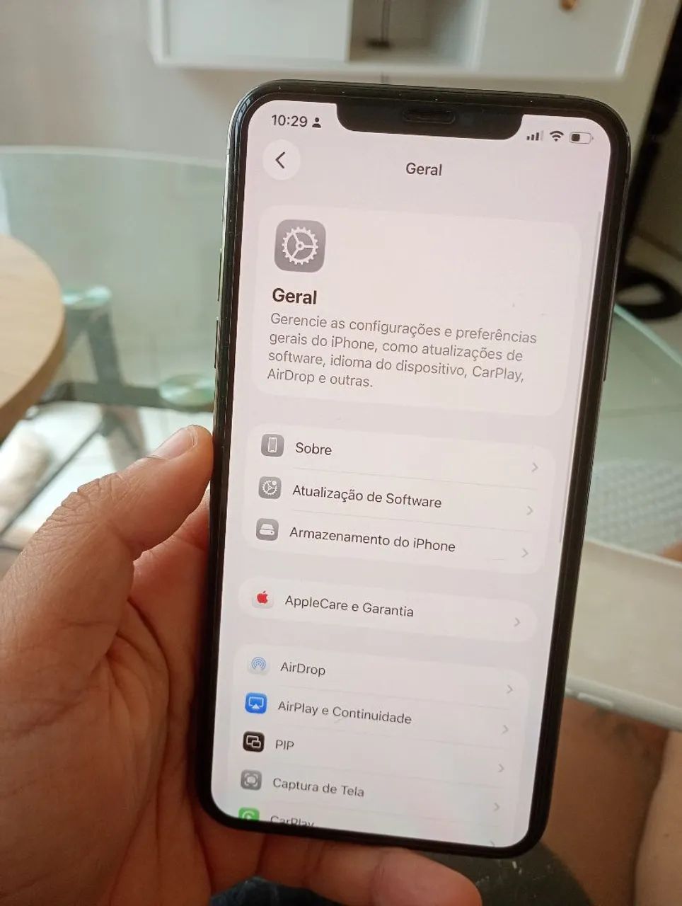 iPhone 11 pro Max com nota  - Foto 5