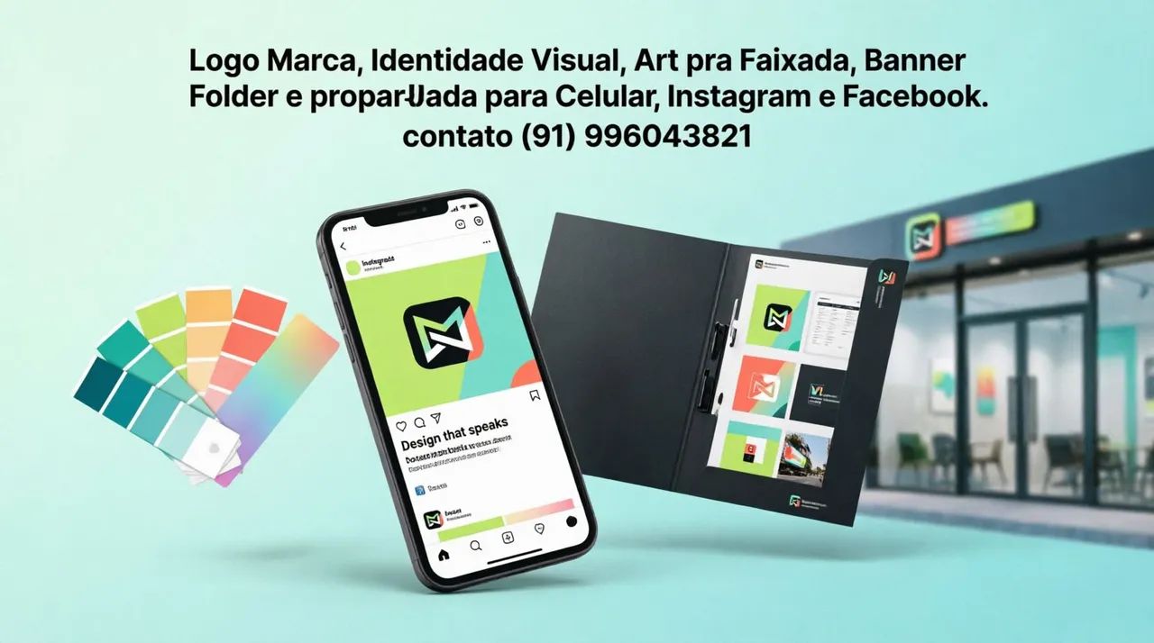Criação de Arte Visual, Logos e Mídias. - Foto 3