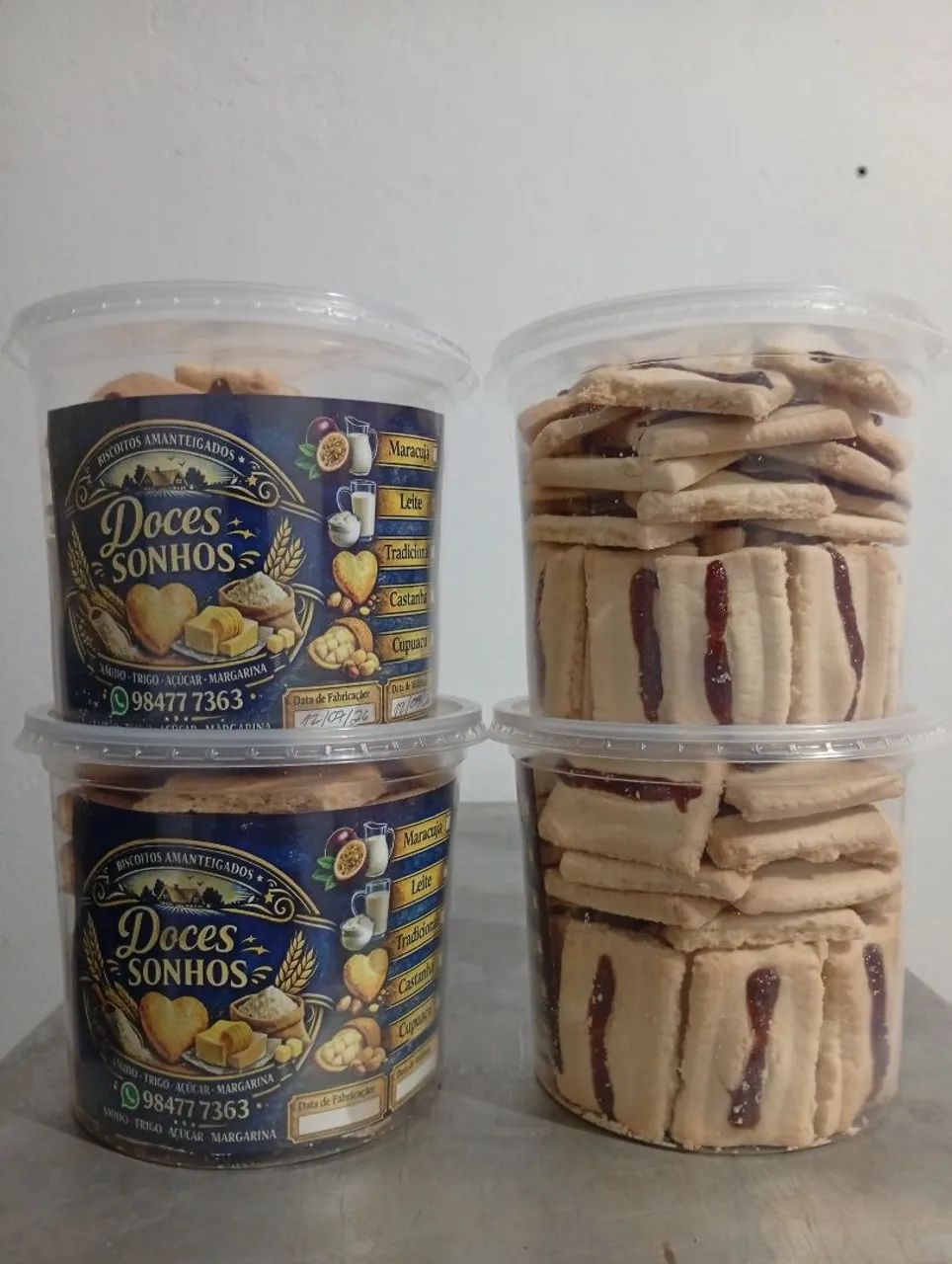 Biscoitos Amanteigados(Doces Sonhos) - Foto 4