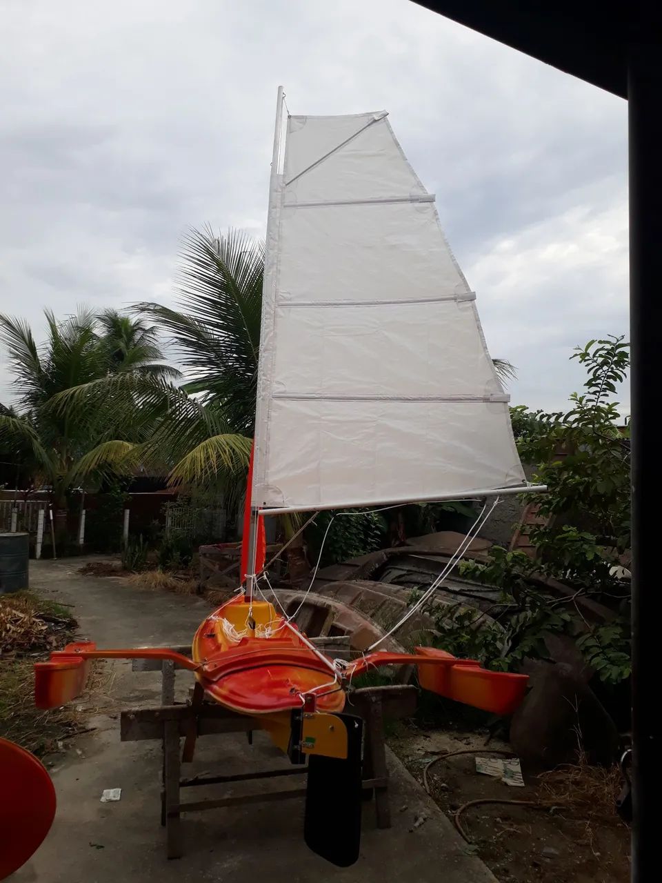 Caiaque a vela Trimaran  - Foto 3