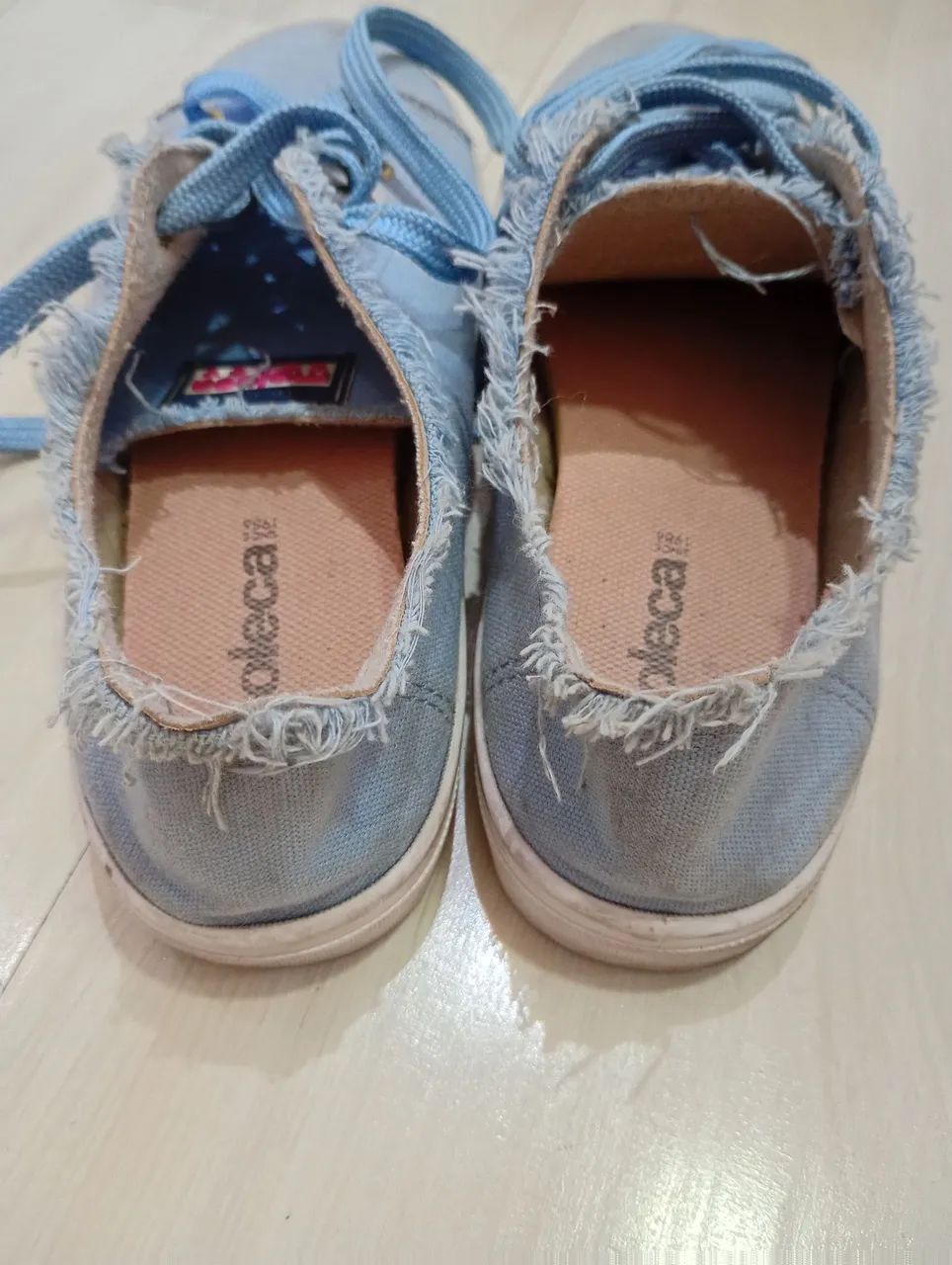 Tênis Feminino Moleca Casual Desfiado  - Foto 5