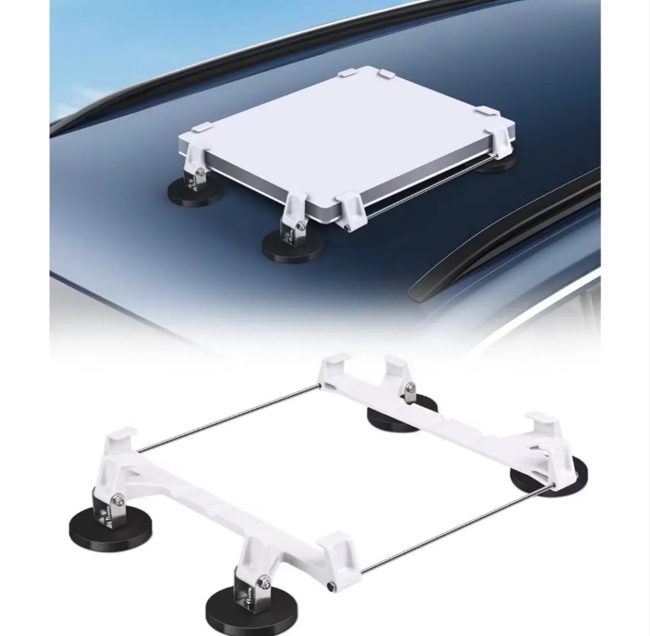 Suporte Imã Magnético P/ Teto De Veículos Para Starlink Mini