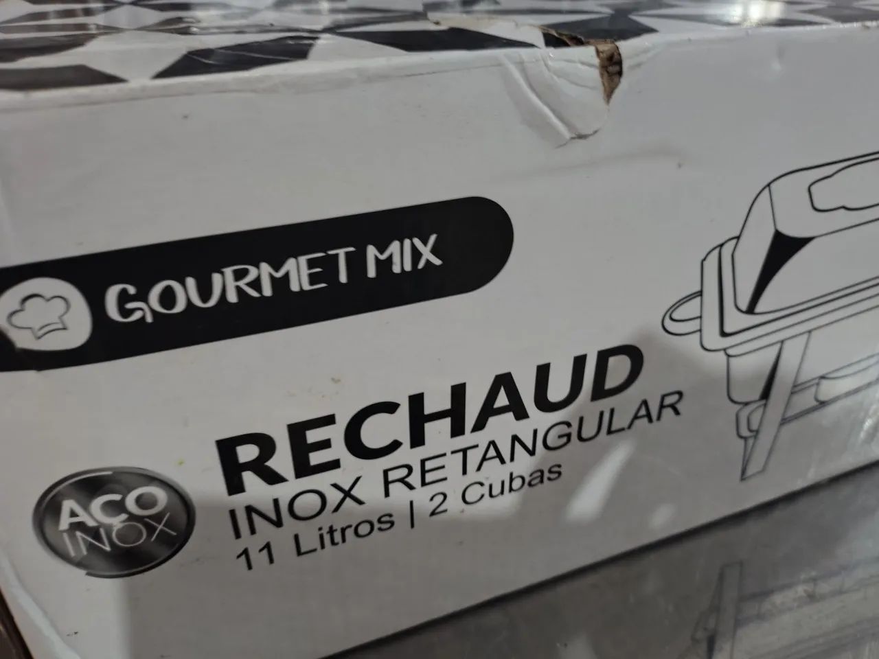 Rechoud duas cubas - Foto 2