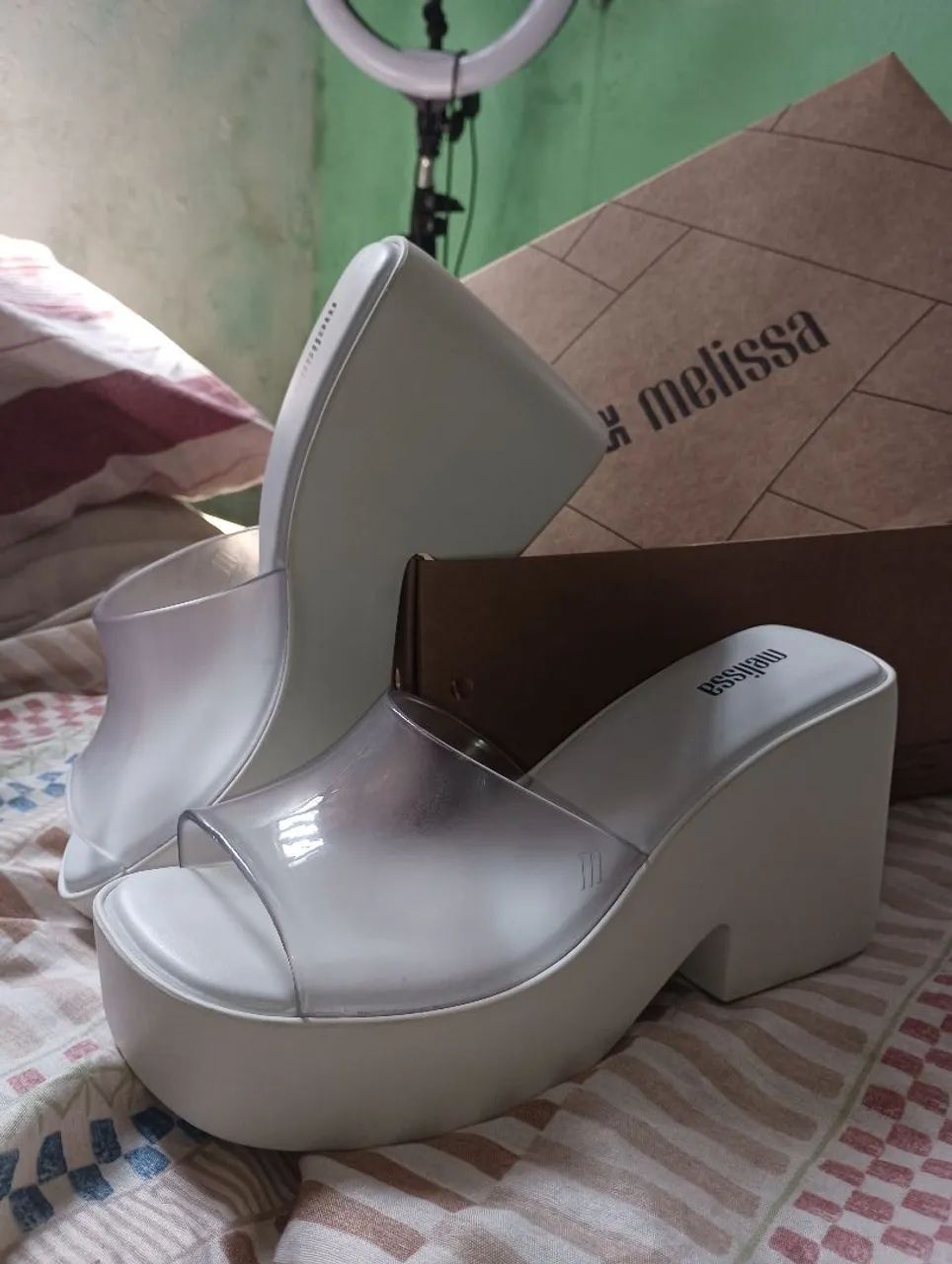 Melissa Posh Branca Original N°36 - Foto 2