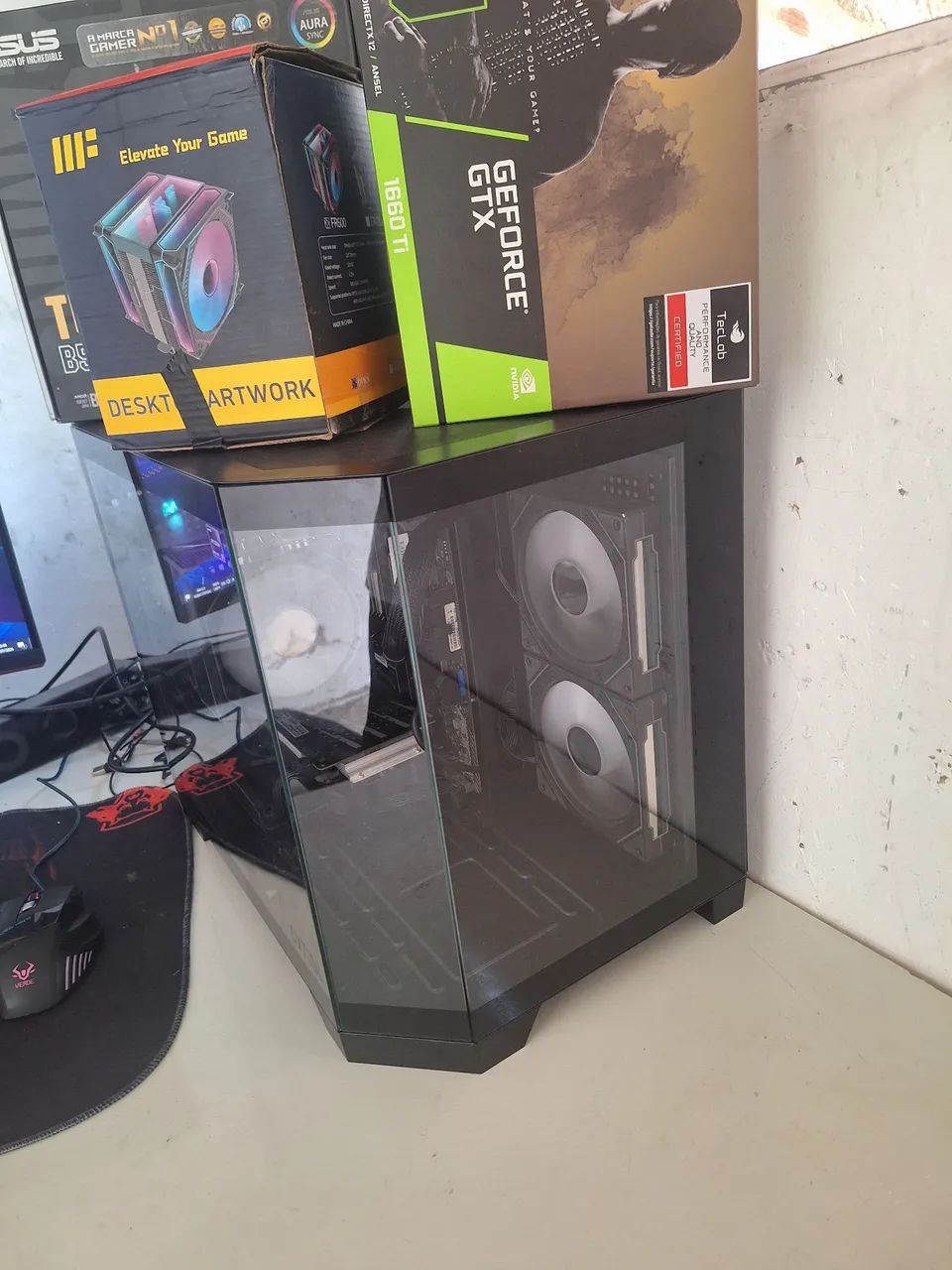 Pc gamer ryzen 7 completo ( troco em notebook) - Foto 3