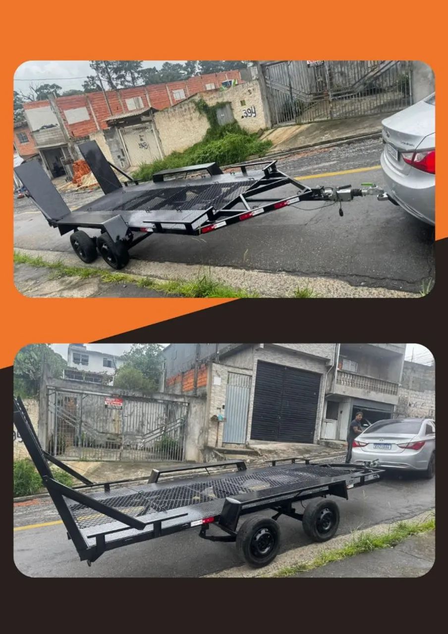 Plataforma prancha 2 eixos - Foto 2