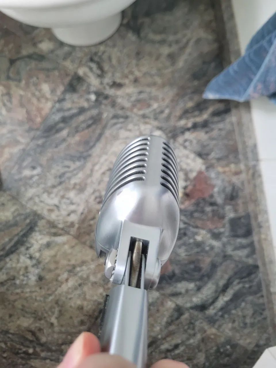 microfone dinâmico da shure vintage - Foto 2