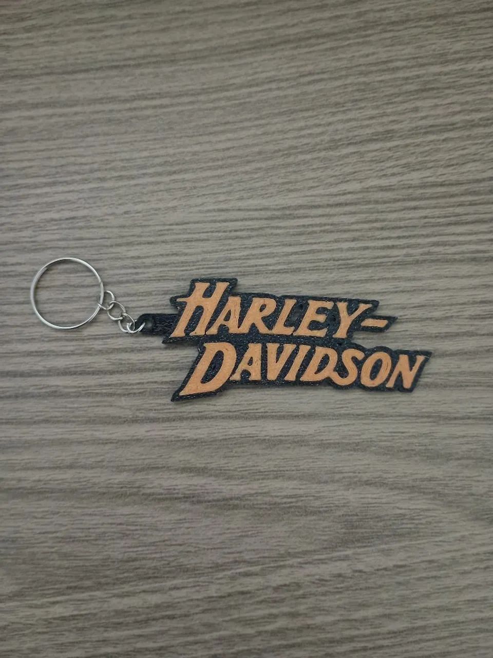 Chaveiro 3d Moto Custom Harley