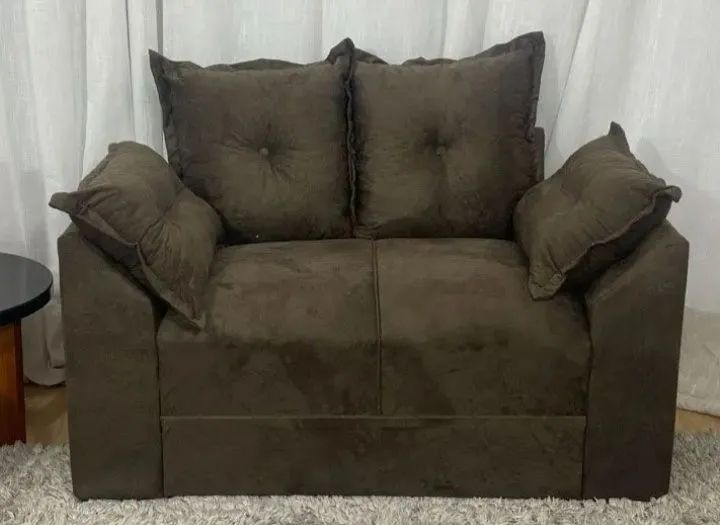 Sofá 2 lugares / promoção de fábrica  - Foto 4