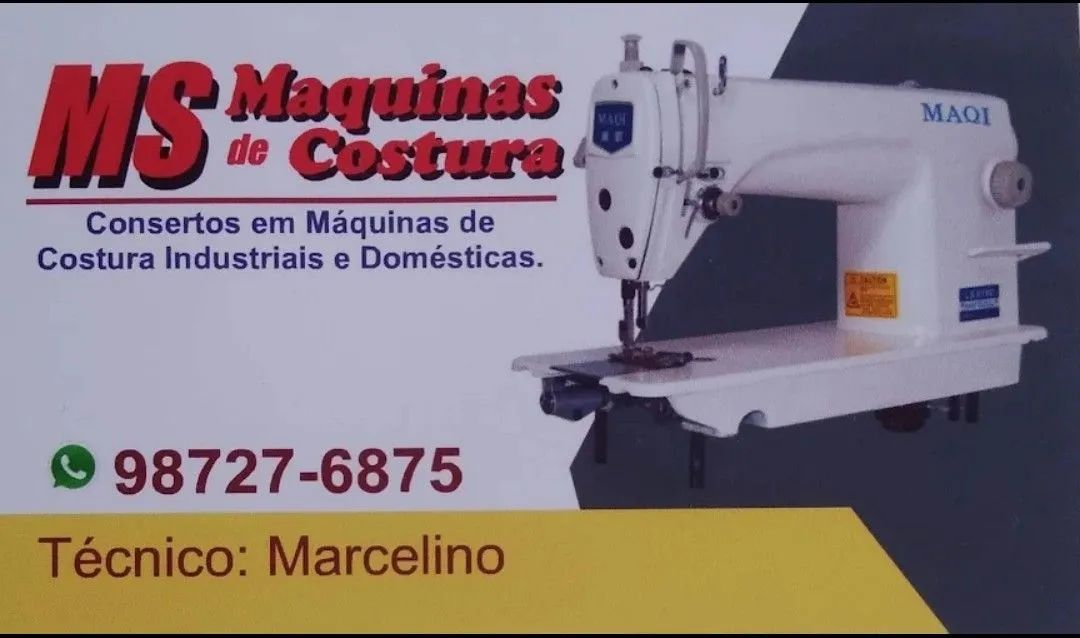 Conserto de máquinas de costura 