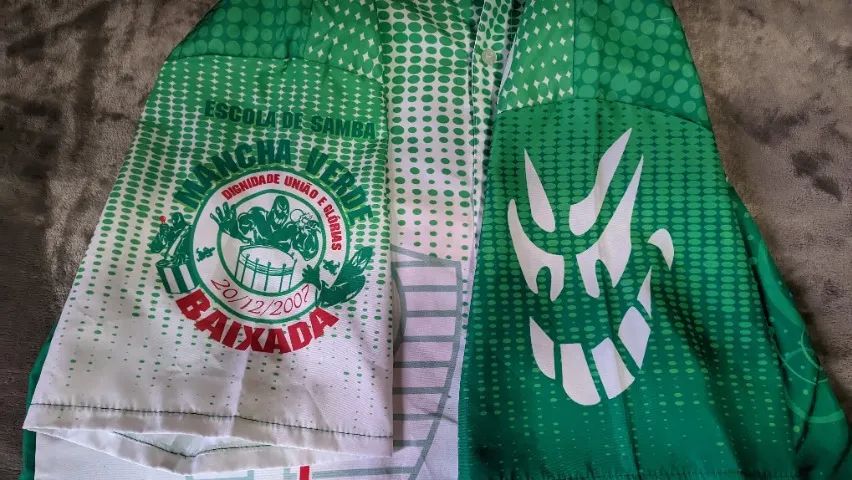 Camisa Harmonia Escola De Samba Mancha Verde Carnaval 2013 - Foto 4