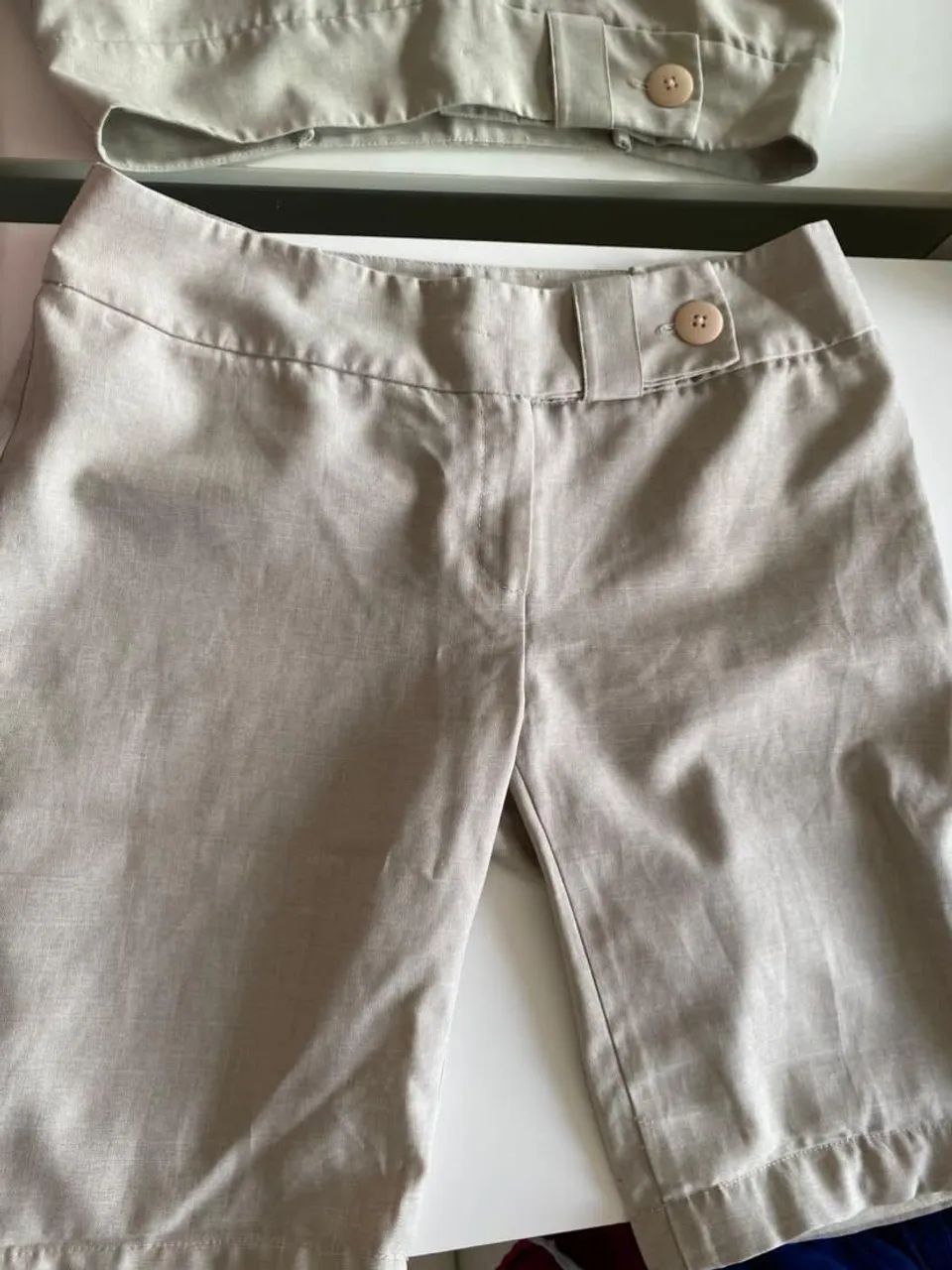 Bermuda off-white - Foto 4