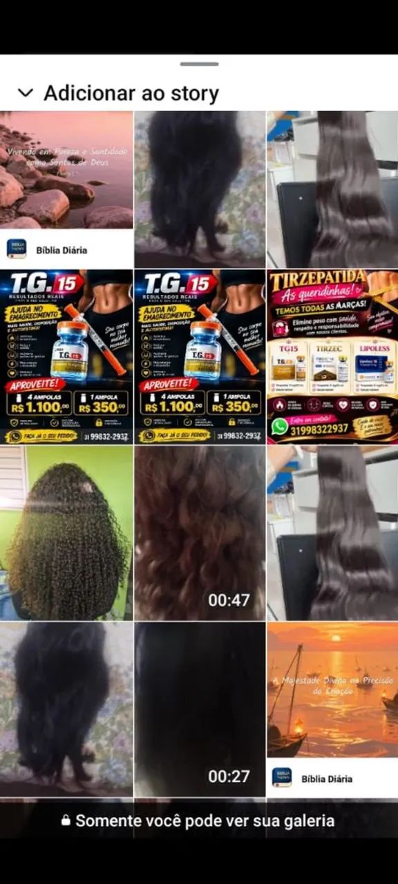 vendo vários itens para sua beleza 