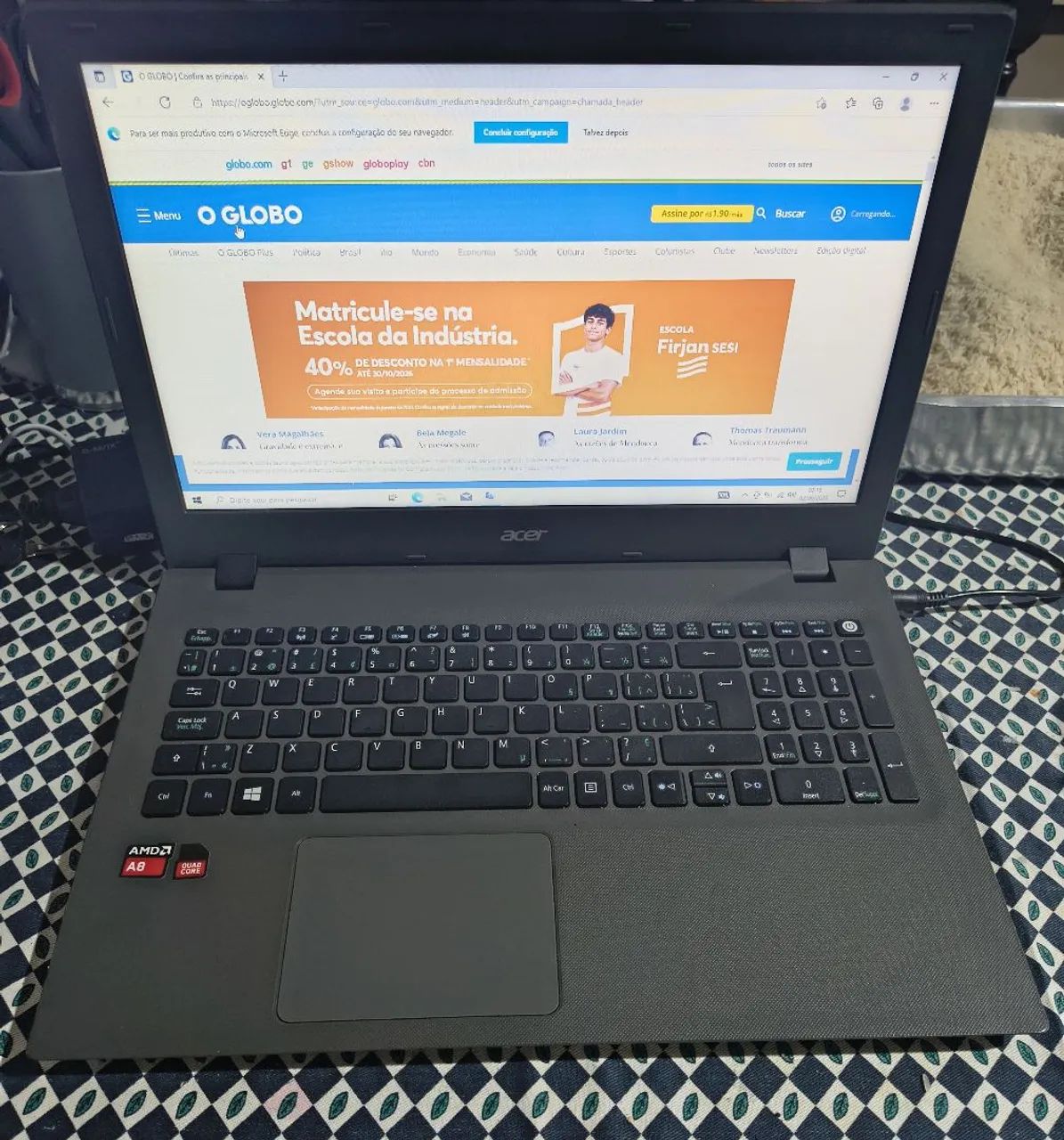 Notebook ACER 15,6" 