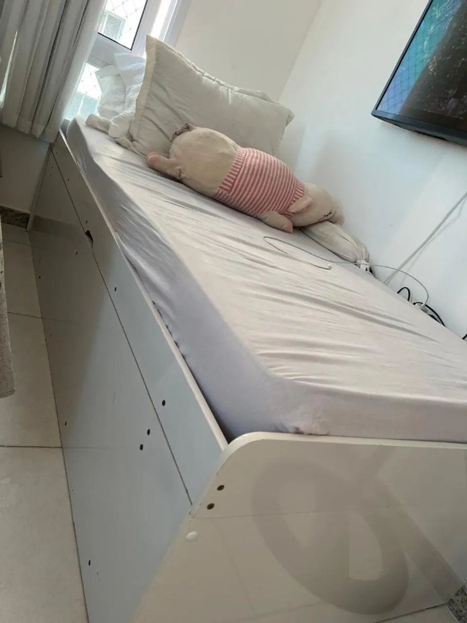 CAMA BAÚ -SOLTEIRO 