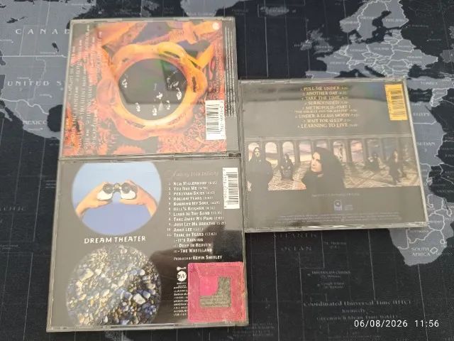 Lote CD Dream Theater (Awake / Images and Words / Falling inti Infinity) - Foto 4