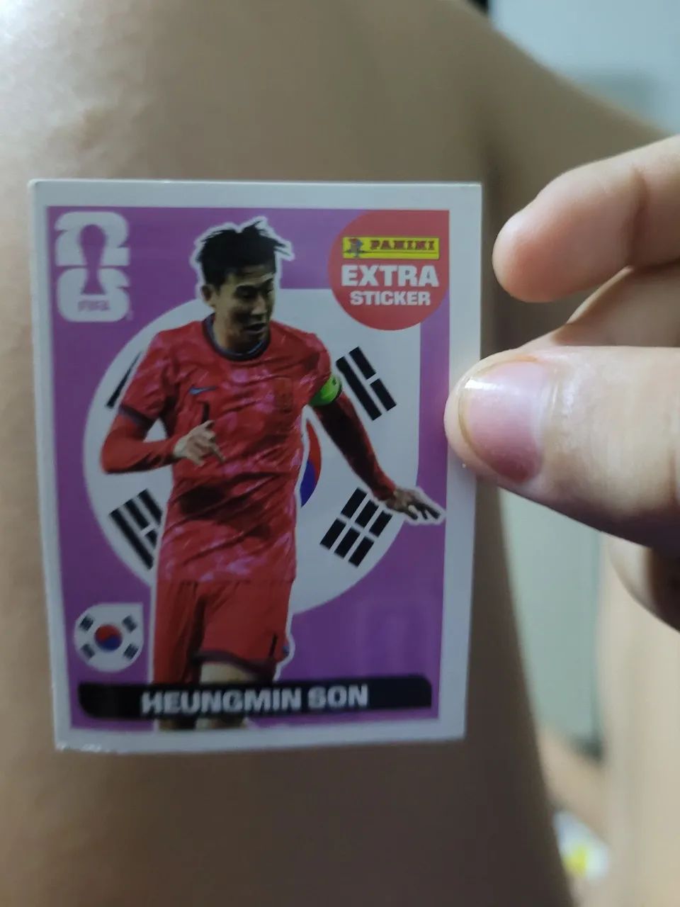 Figurinha do Heungmin Son bordo  - Foto 2