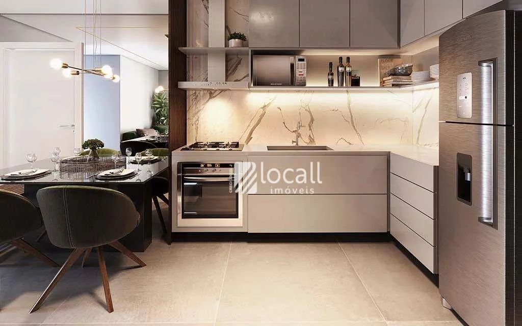 Apartamento com 2 dormitórios para alugar, 54 m² por R$ 2.690/mês - Jardim Bosque das Vive - Foto 11