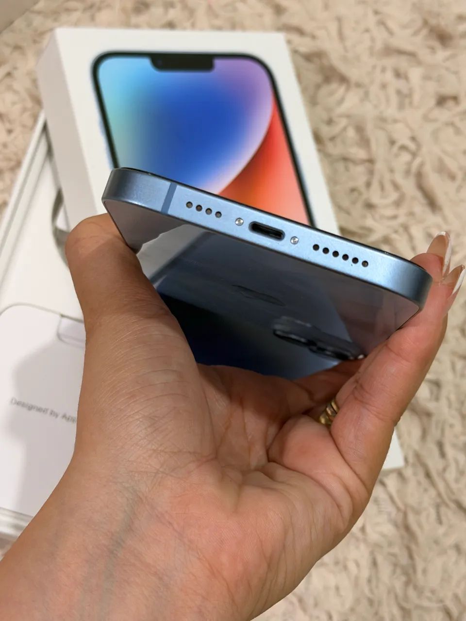 iPhone 14 Plus 256g semi novo com caixa - Foto 4