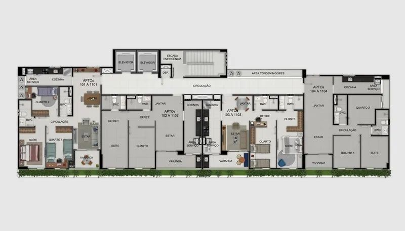 Apartamento em Poço Recife PE