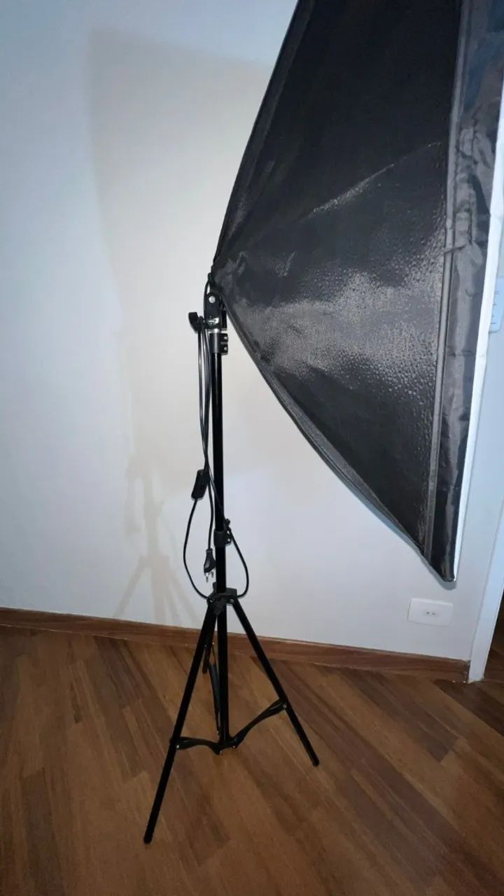 SOFTBOX/RINGLIGHT COM TRIPÉ - Foto 2