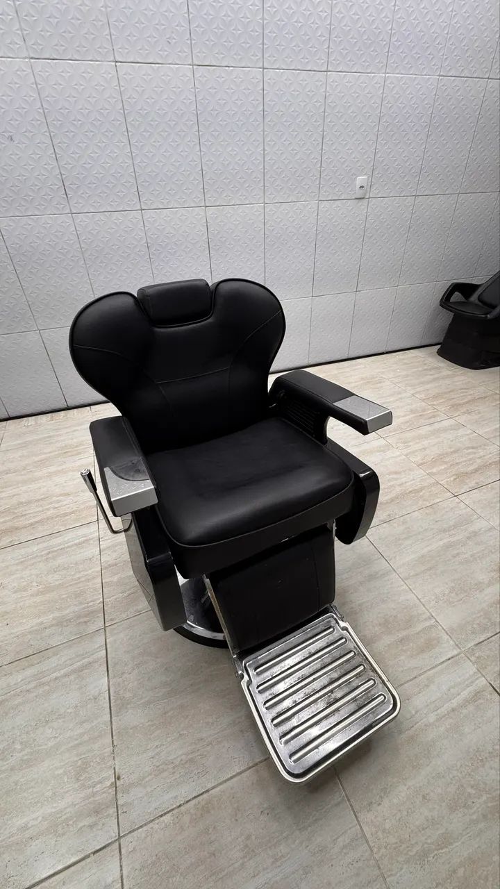 Cadeira de barbeiro nova  - Foto 4
